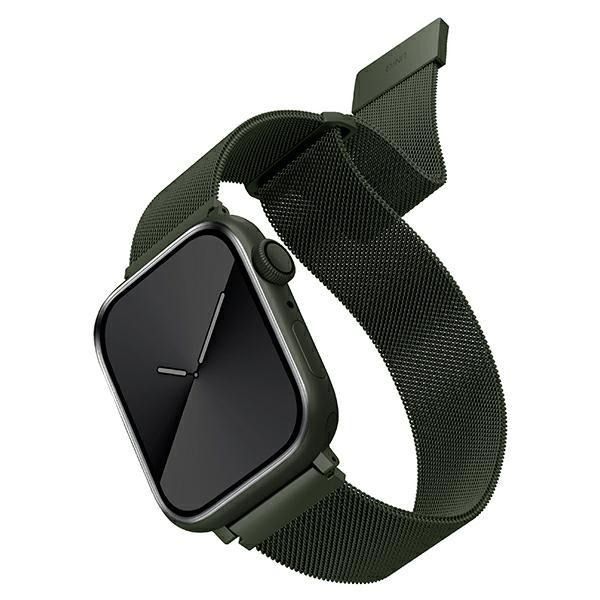Uniq Dante Milanese Loop Strap With Magnetic Closure For Apple Watch 38/40/41MM - Green
