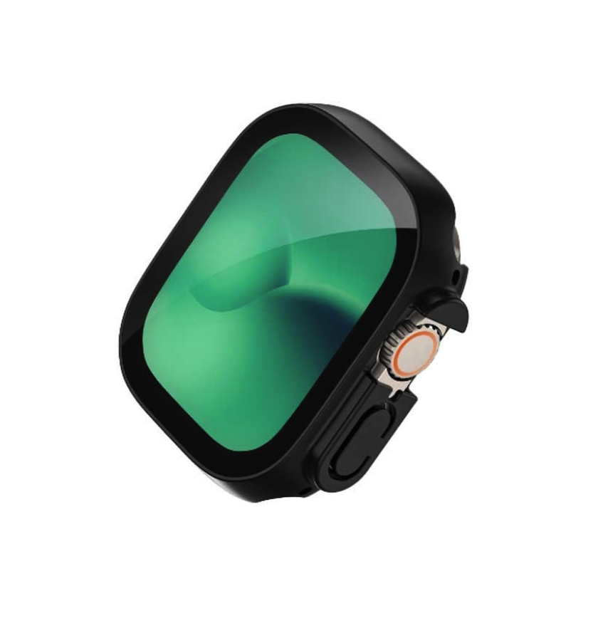 Amazingthing Marsix Pro Full Glass Case For Ultra 49mm Black