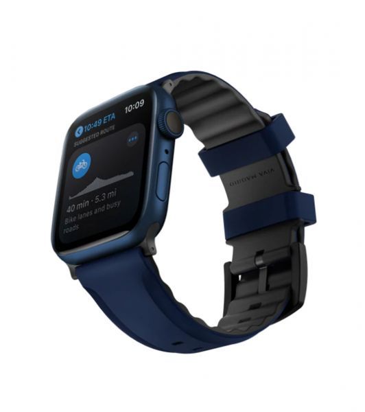 Viva Madrid Venturx With Airmax Sweat Grooves For Apple Watch 42/44/45MM - navy