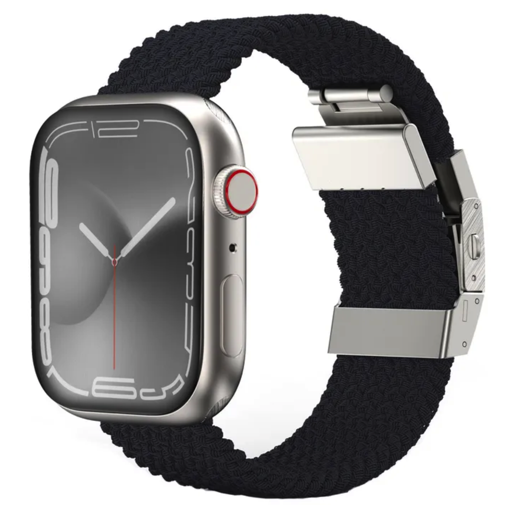 Amazingthing Weave Band For Apple Watch 41 Black