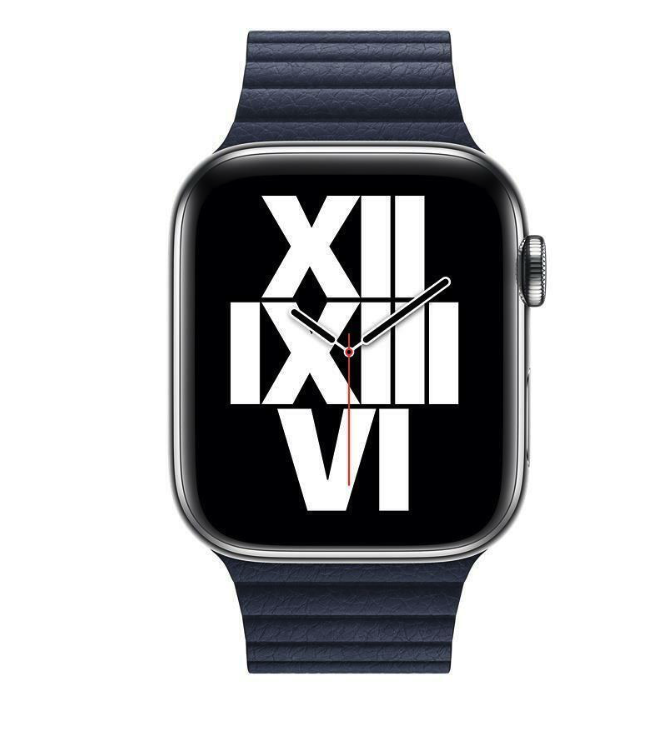 Apple Watch 44MM Diver Blue Leather Loop