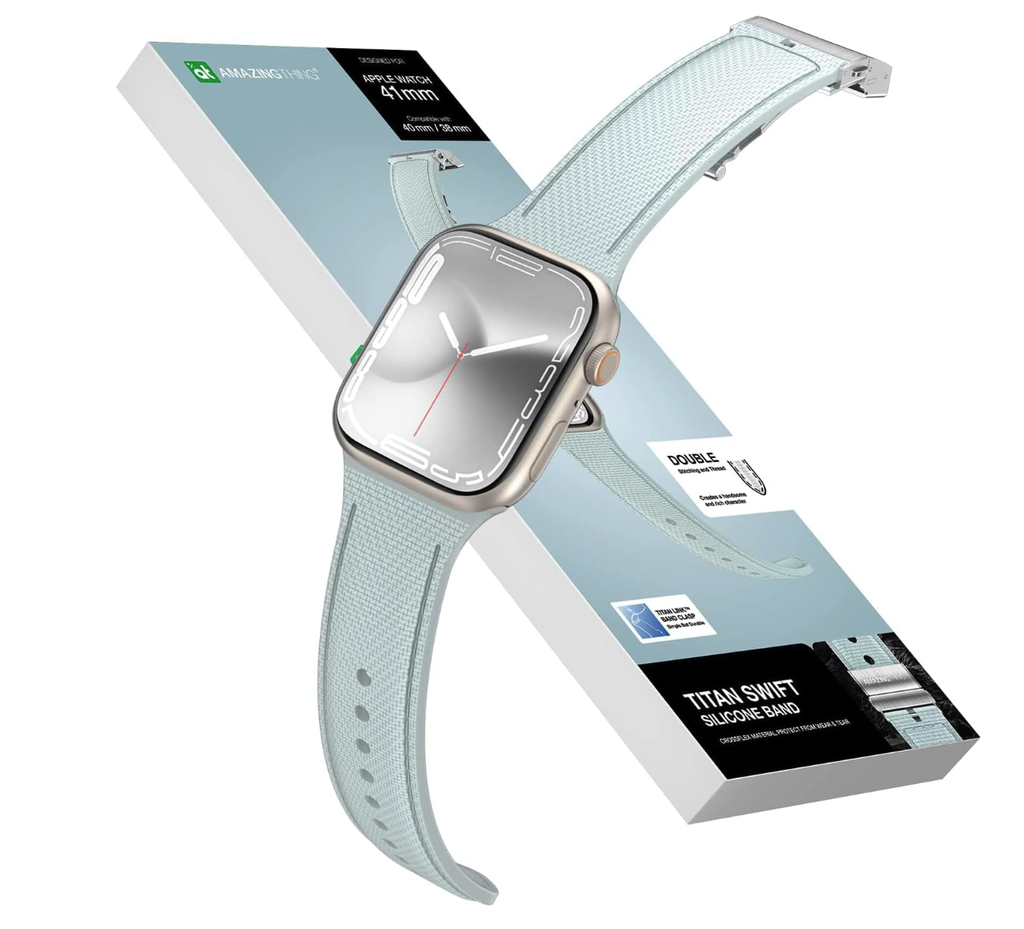Amazingthing Swift Band For Apple Watch 45/44/42 Tifani