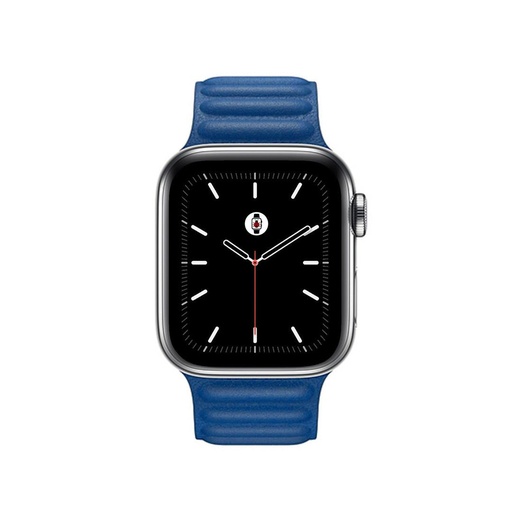 Uniq Mondain Genuine Leather Strap For Apple Watch 42/44/45MM - Blue