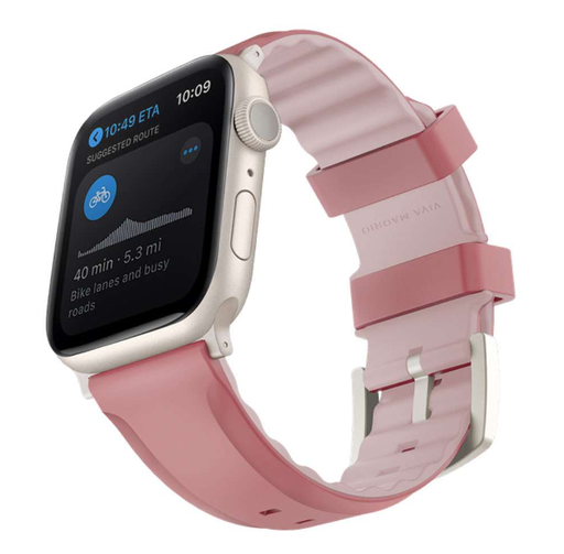 Viva Madrid Venturx With Airmax Sweat Grooves For Apple Watch 42/44/45MM - Pink