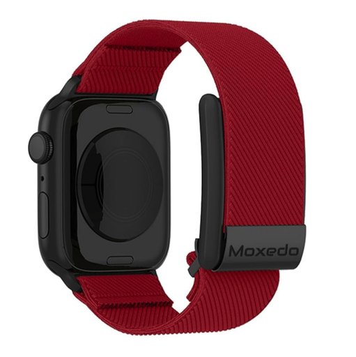 MOXEDO FIT NYLON BAND FOR WHOOP AND APPLE WATCH DARK RED