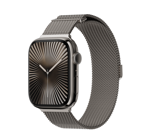 MAGEASY MILANESE STAINLESS STEEL Watch Loop for Apple Watch 40/41/42mm - TITANUM