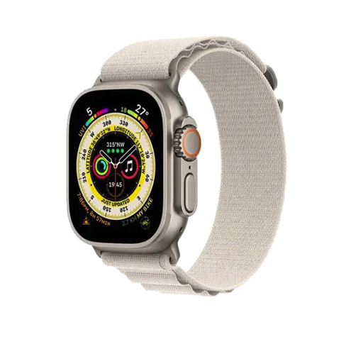 Green Lion Strap For Apple Watch Ultra White