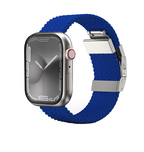 Amazingthing Weave Band For Apple Watch 45/44/42 Blue