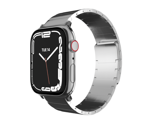 Switch easy Magnetic Stainless Steel Watch Strap 42/44/45 MM Silver