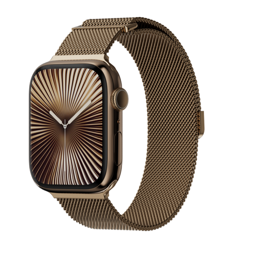MAGEASY MILANESE STAINLESS STEEL Watch Loop for Apple Watch 40/41/42mm - GOLD