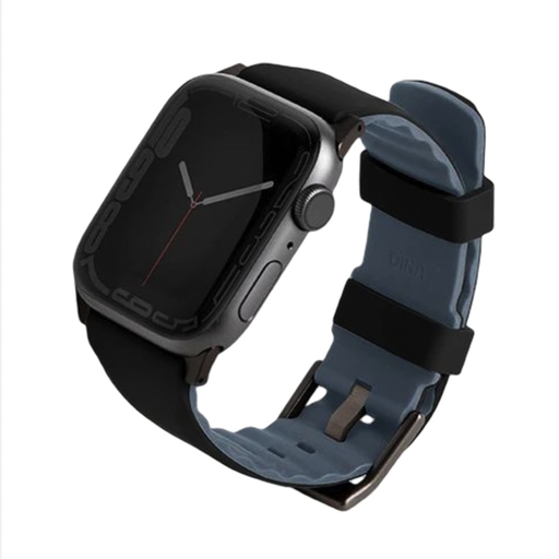Uniq Linus Airosoft Silicone Apple Watch Strap 40-41 Black